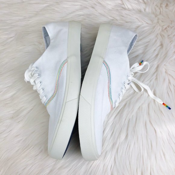 NEW Sperry Captain's CVO Pride Sneaker women’s size 12 rainbow boat shoes - Picture 7 of 12